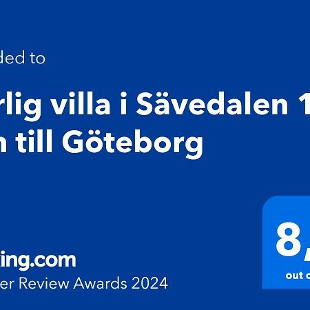 Harlig Villa I Savedalen 10 Min Till Goteborg Exterior photo